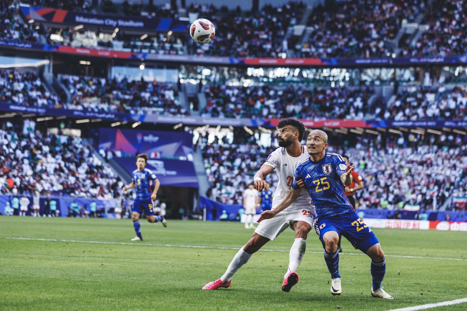 2024年、アジア杯イラン戦での前田　©Kiichi Matsumoto