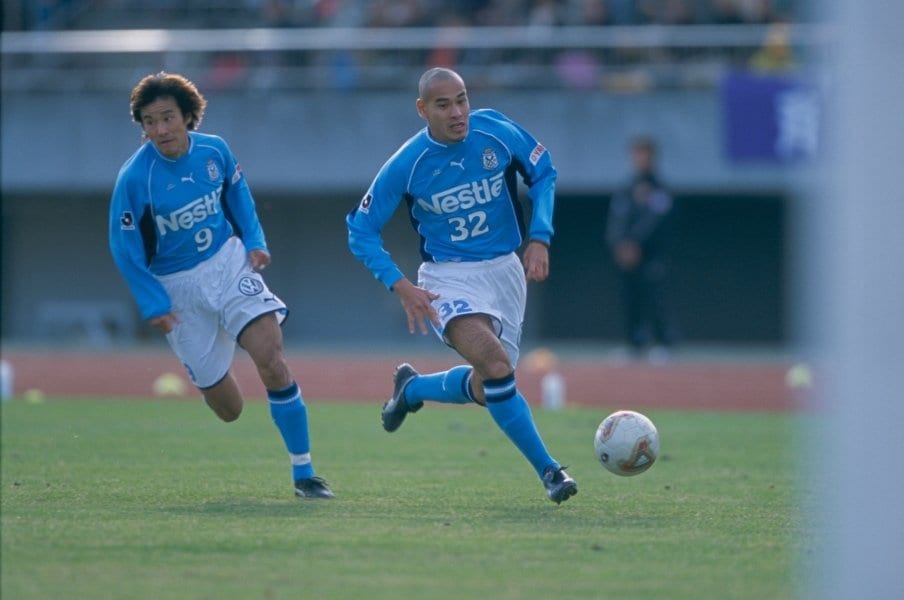 脅威となり続けた中山雅史と高原直泰の2トップ　©︎Naoya Sanuki