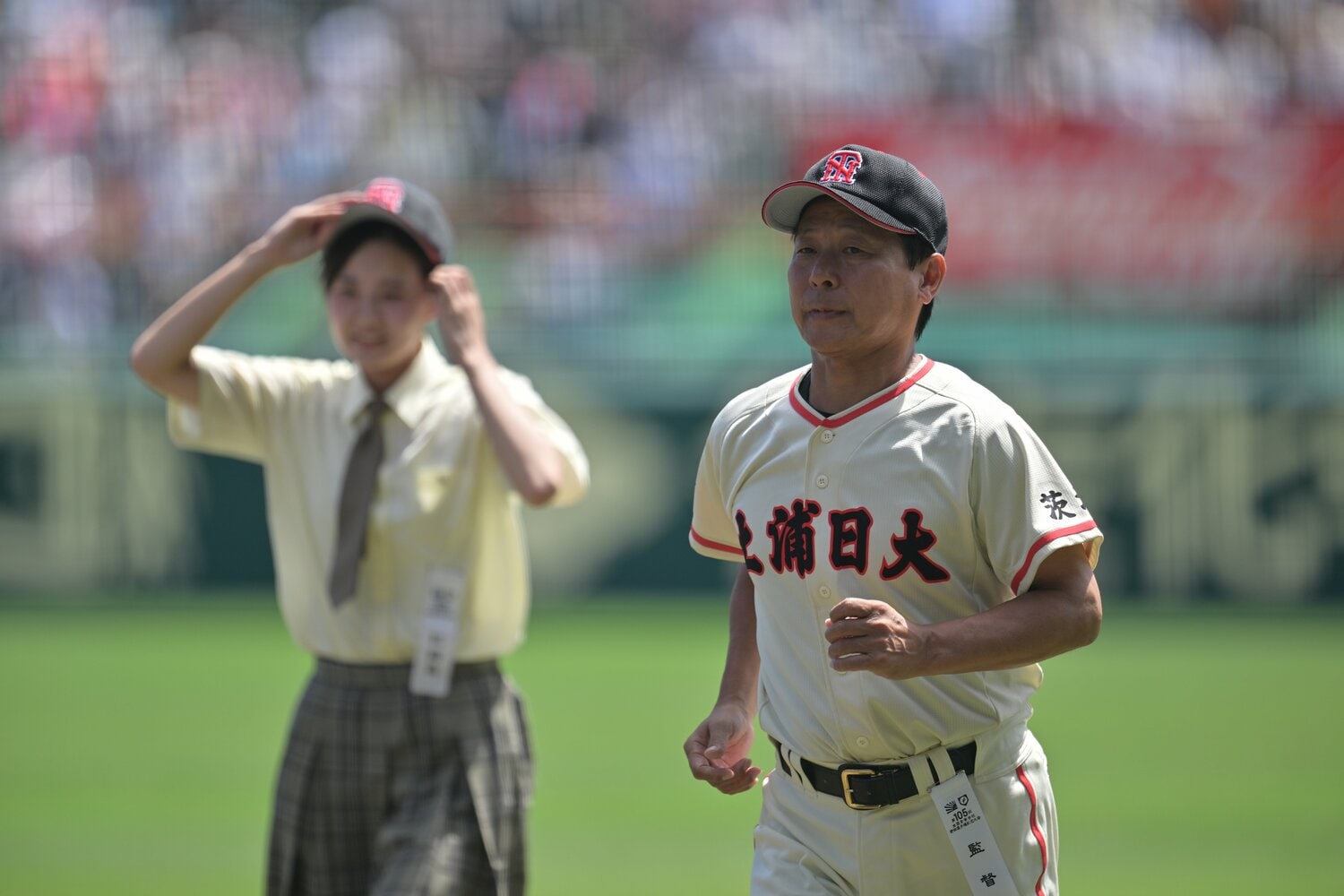 土浦日大を率いる小菅勲監督 ©Hideki Sugiyama