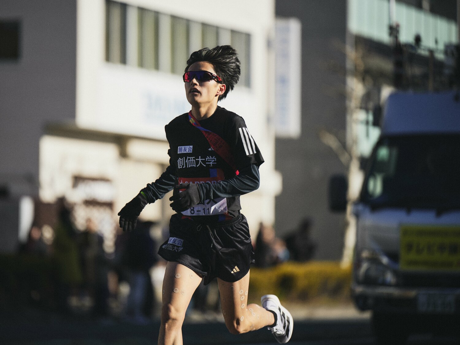 山の神をめざす、と口にしていた吉田響だが今大会は2区に登場して素晴らしい走りを見せた ©Yuki Suenaga