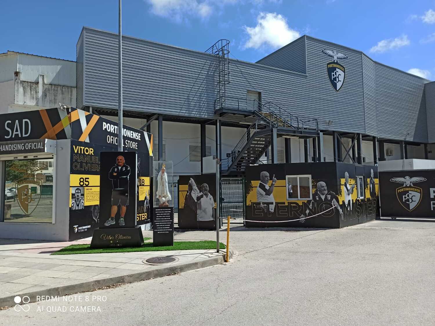 ポルティモネンセのホームスタジアム　©Hiroaki Sawada