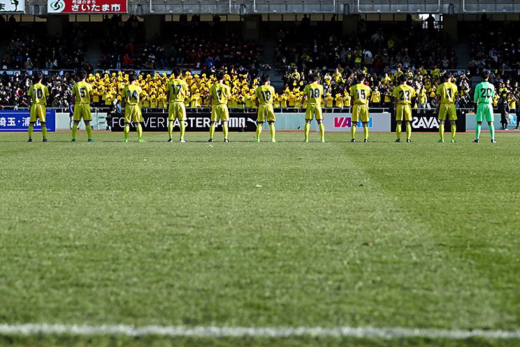 いまや、高校サッカー界では知らない人がいないほど定着した黄色のユニフォーム　©Yohei Osada/AFLO SPORT