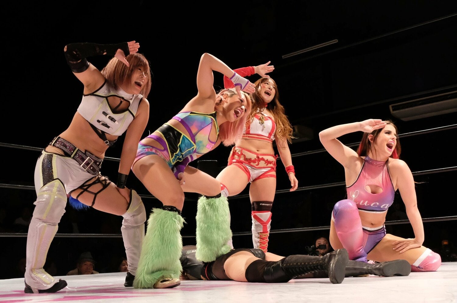 叫女は木村花と「TCS」を組み、親交も深かった　©Norihiro Hashimoto