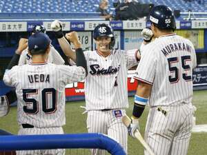 山田哲人の満塁弾、村上猛打賞、青木は代打で光る!主役が打ったヤクルト、巨人に逆転勝ち。
