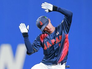 「必ずWBCに降臨したい」プレミア12侍ジャパン初選出の辰己涼介がキャラ全開…大谷翔平ポーズにヌートバーのペッパーミル「僕のオリジナルです」