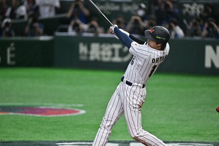 何度見てもえげつない…大谷ホームランの連続写真（右へつづきます）©Hideki Sugiyama