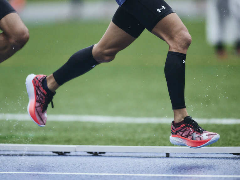 慶應大競走部の練習風景　©Yuki Suenaga