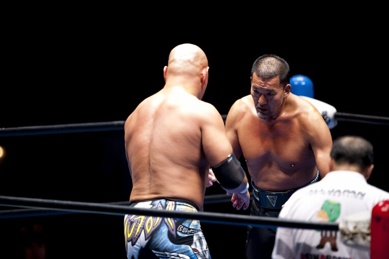 新日本プロレスデビュー25周年興行（2009年）©︎Toshiya Kondo