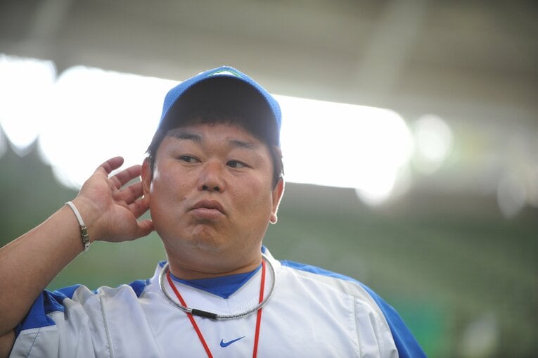 2008年は西武一軍打撃コーチとして日本一に貢献　　©BUNGEISHUNJU