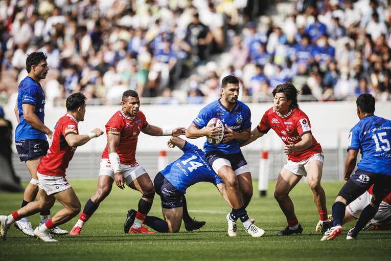 ダミアン・デアレンデ（埼玉パナソニックワイルドナイツ）©︎Kiichi Matsumoto