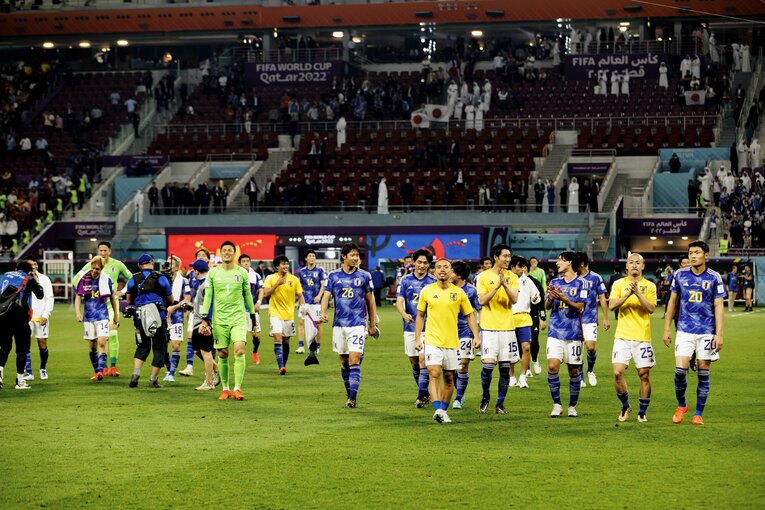 スペインに勝利し、充実の表情を見せる川島　©Kiichi Matsumoto／JMPA