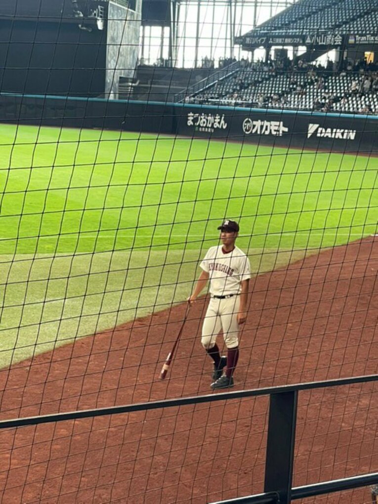 尽誠学園→旭川志峯でコーチを務める27歳の原田／本人提供