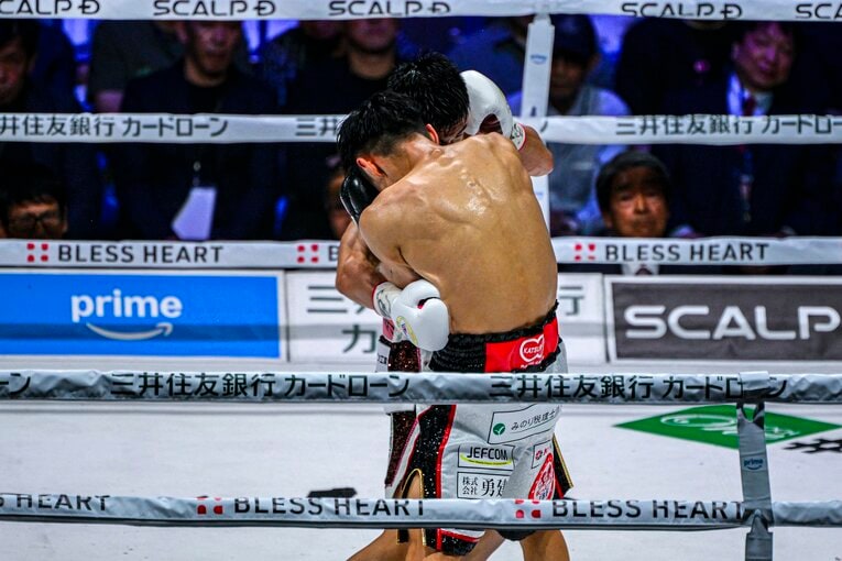 中谷潤人vs.西田凌佑（WBC・IBF世界バンタム級王座統一戦） ©Takuya Sugiyama