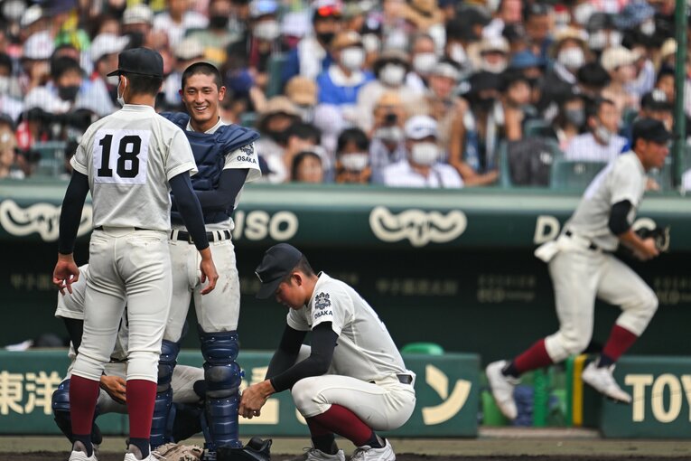 夏の甲子園では途中敗退も、大阪桐蔭はやはり、きらめく才能の宝庫だ　©Nanae Suzuki