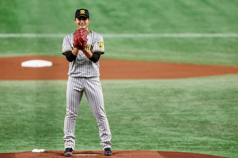新生タイガーズを牽引する投手として期待される西純矢（21歳）©︎Kiichi Matsumoto