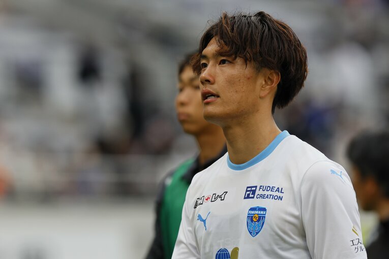 横浜FCで持ち前の得点感覚が開花したが、土台は磐田時代に築かれたという　©Shigeki Yamamoto