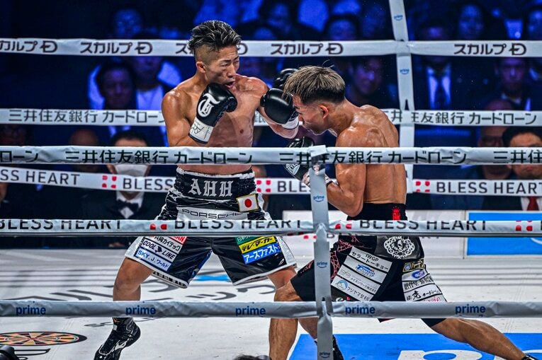 井上拓真vs.堤聖也（WBA世界バンタム級タイトルマッチ）©Takuya Sugiyama