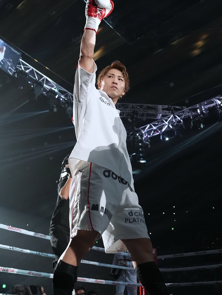 井上尚弥の入場　©Naoki Fukuda