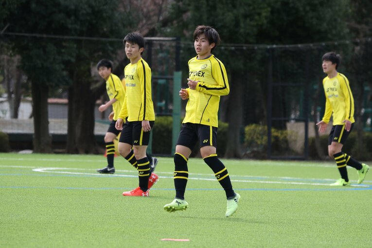 柏U-18時代の田村蒼生　©︎Takahito Ando