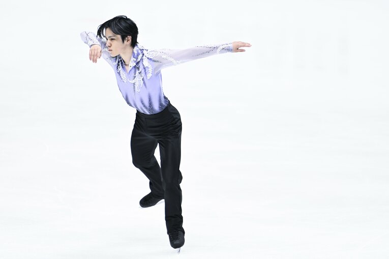 宇野昌磨、NHK杯SP  ©︎Asami Enomoto