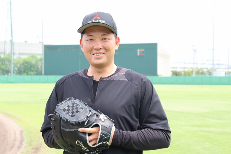 現在は三菱重工Westで野球を続ける二橋　©Genki Taguchi
