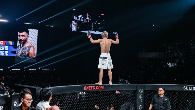 武尊vs.デニス・ピューリック。11月16日、有明アリーナ　©ONE Championship
