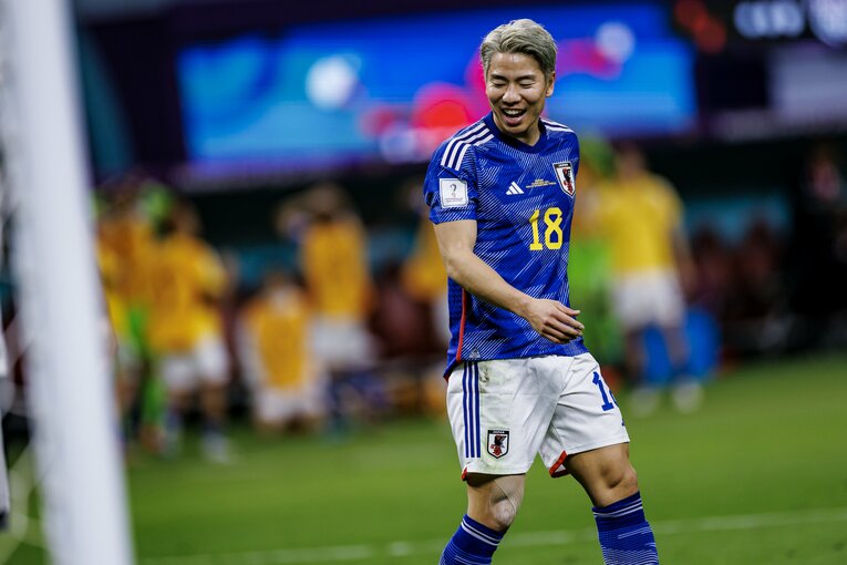 途中出場した浅野　©Kiichi Matsumoto/JMPA