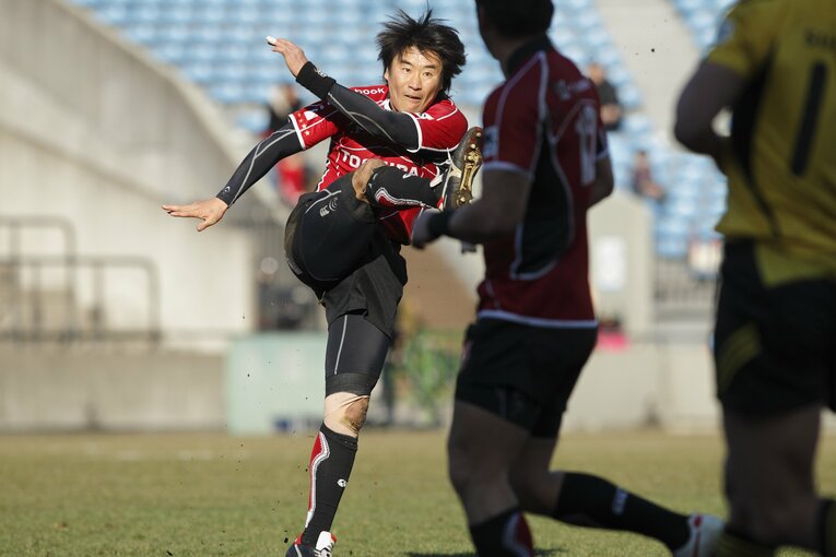 2012年1月、東芝vsサントリー　©︎Tamon Matsuzono