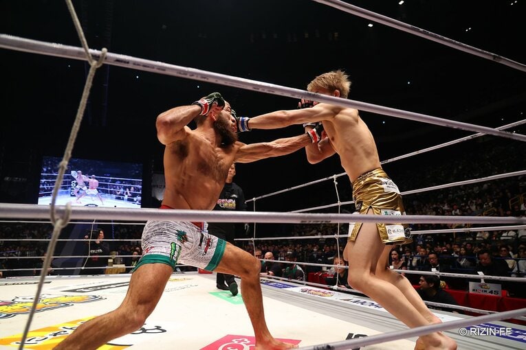 朝倉海vsフアン・アーチュレッタ　©RIZIN FF