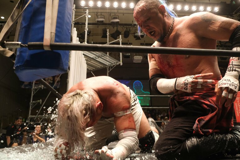 デスマッチのカリスマ・葛西純　©Norihiro Hashimoto