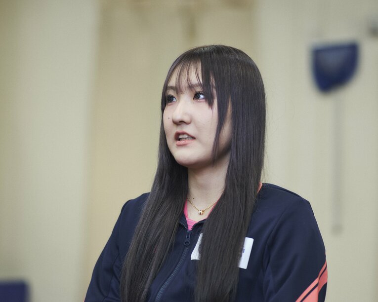 今年1月の日本選手権前に休養を発表した加藤美優　©Yuki Suenaga