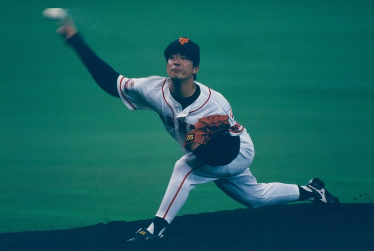 巨人時代の入来祐作　©︎Hideki Sugiyama