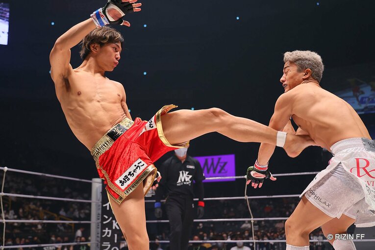 『RIZIN.37』YUSHI vs 覇留樹　©RIZIN FF