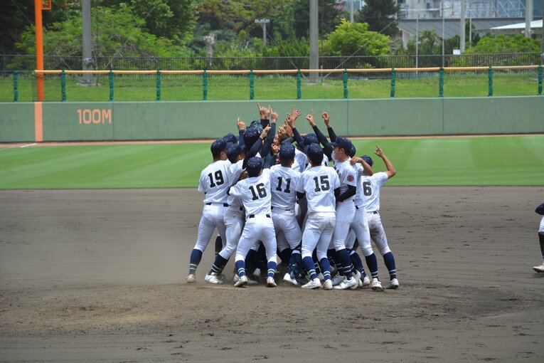 沖縄尚学vs.エナジック。全国高校野球選手権・沖縄大会決勝　©Takarin Matsunaga