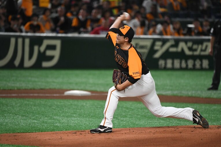 2019年の菅野智之　©Hideki Sugiyama