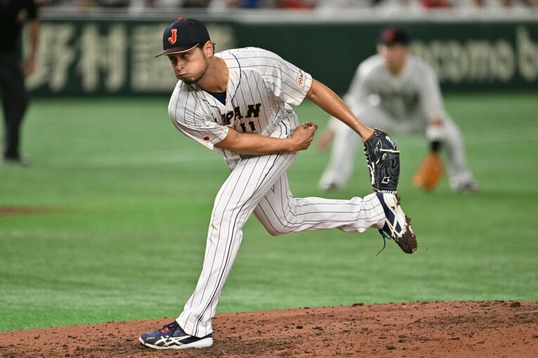 ダルビッシュ有の気迫の投球　©Naoya Sanuki