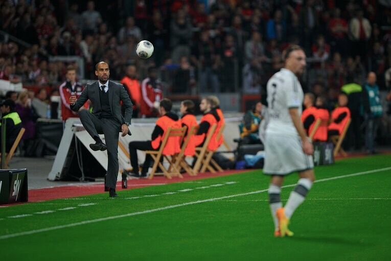 【名将ペップのレア写真／全7枚中の7枚目】©Takuya Sugiyama