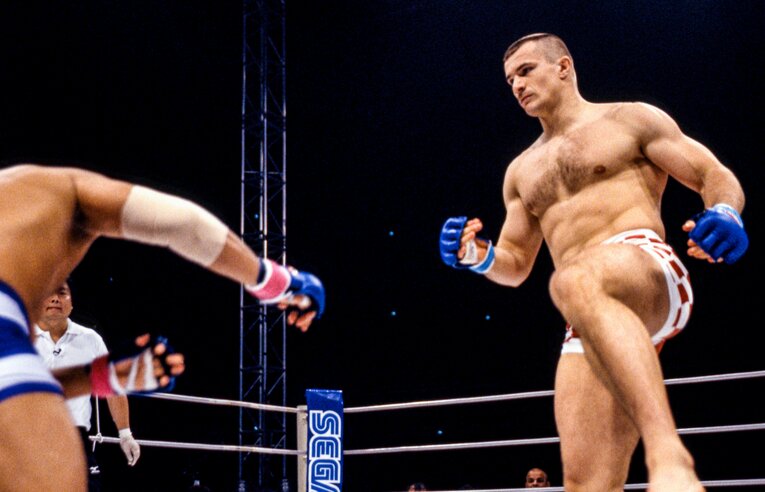 2001年の『猪木祭り』、ミルコ・クロコップは戦慄の左ハイキックでプロレスラーの永田裕志を21秒でKOした