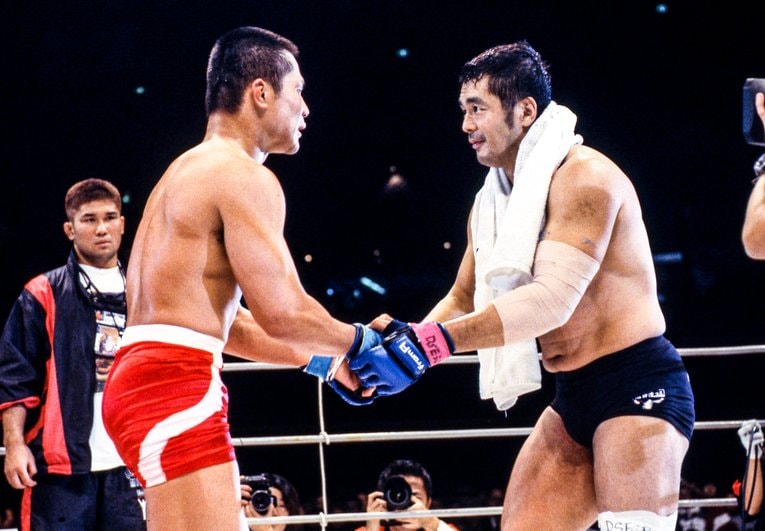 号泣する桜庭和志、高田延彦のハッピーエンド、伝説のミルコvs.ノゲイラ… カメラマンが目撃したMMA東京ドーム大会の衝撃の瞬間(30)