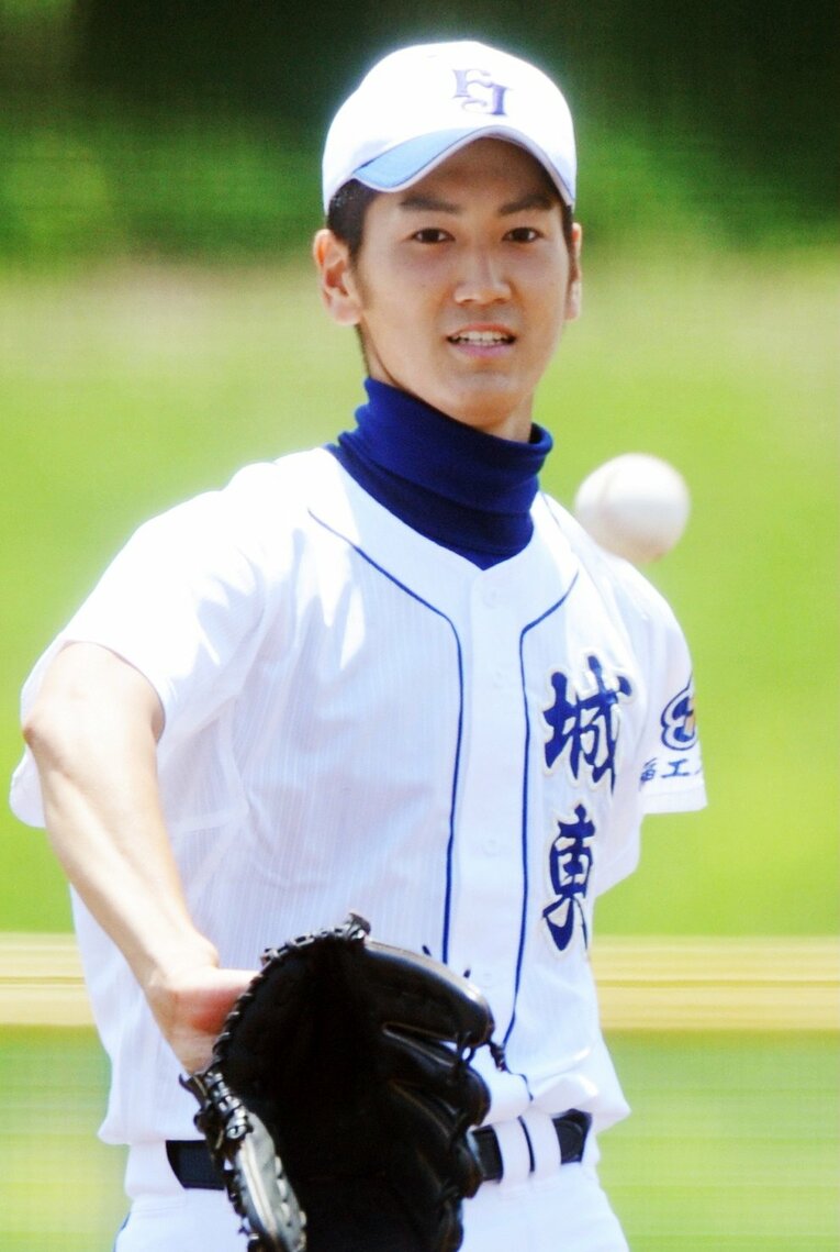 高校時代の笠原 ©JIJI PRESS