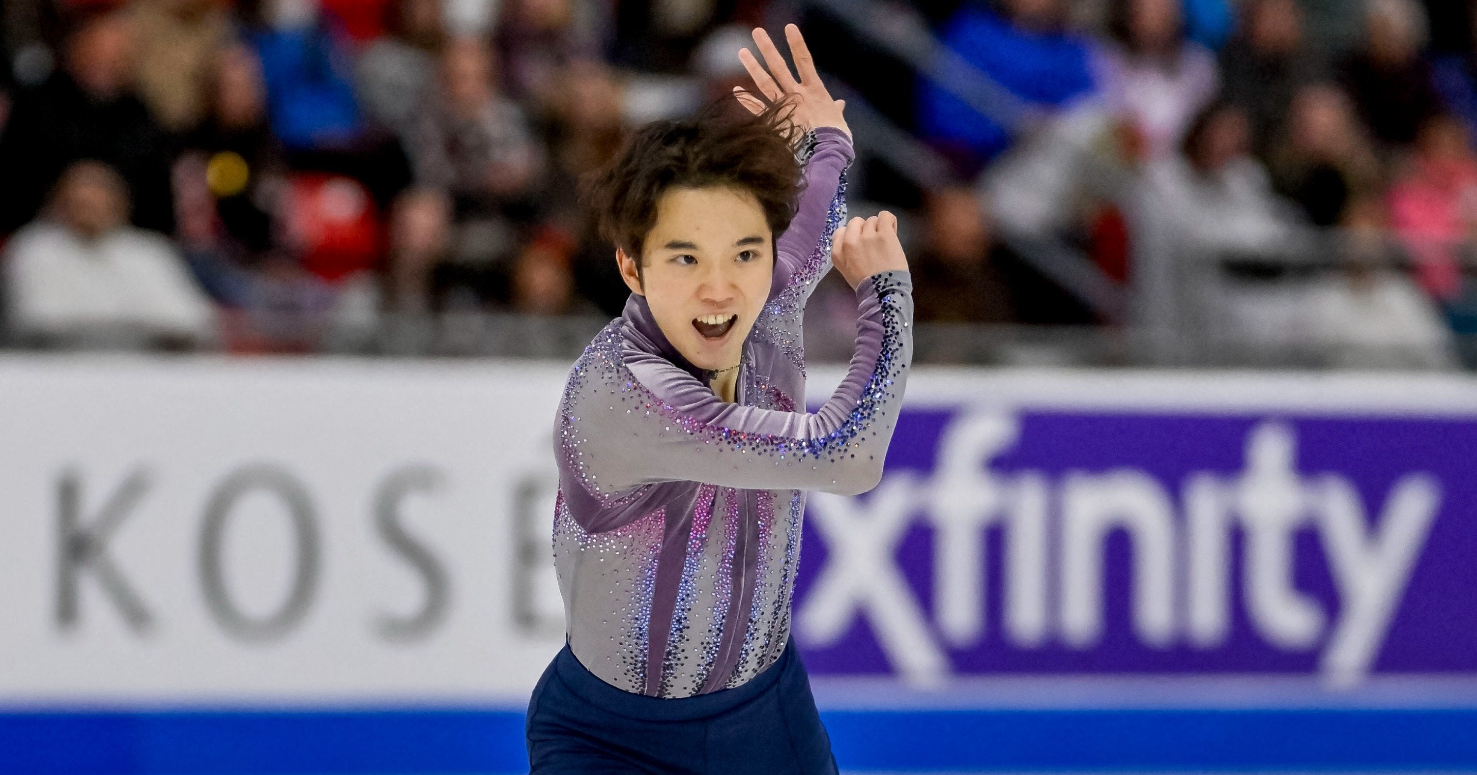 「後悔しないように…」演技直後、涙の跡が残った友野一希(27歳)が記者陣に見せた覚悟「うまいから点数が出る競技ではない」「あとは信じ切る力」(田村明子)