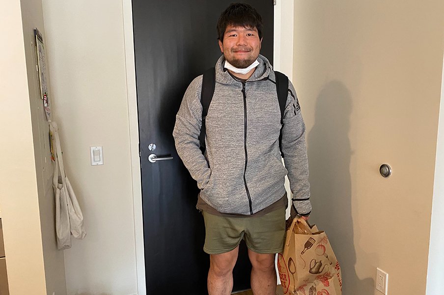 畠山健介、ボストンからメッセージ。いまできることは「トランジション」!<Number Web> photograph by Kensuke Hatakeyama