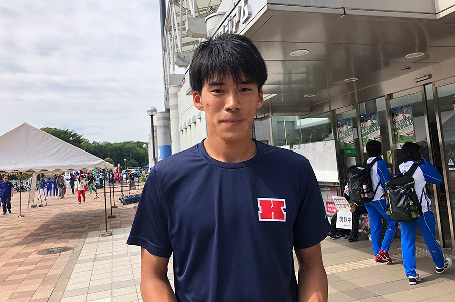 桐生、山縣も驚いた慶應大の1年生。走り幅跳び・酒井由吾の「8m31」。<Number Web> photograph by Nobuko Kozu
