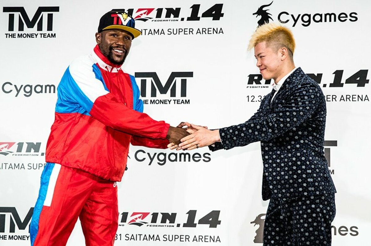 ルール未定のメイウェザー狂騒曲。那須川天心と大晦日RIZINで対戦！（3