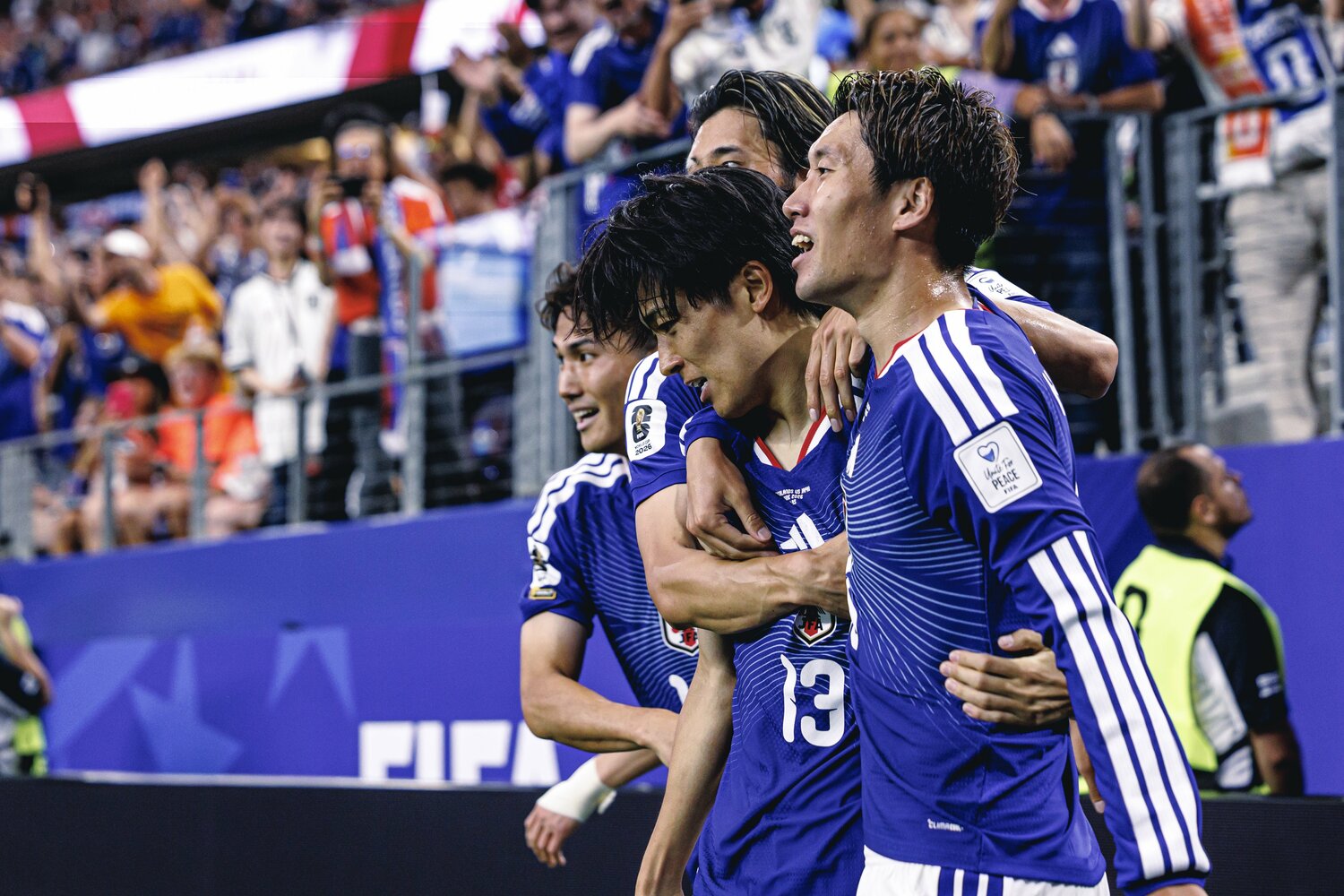 北中米W杯の森保ジャパン最初の得点は中村敬斗だった ©Kiichi Matsumoto/JMPA