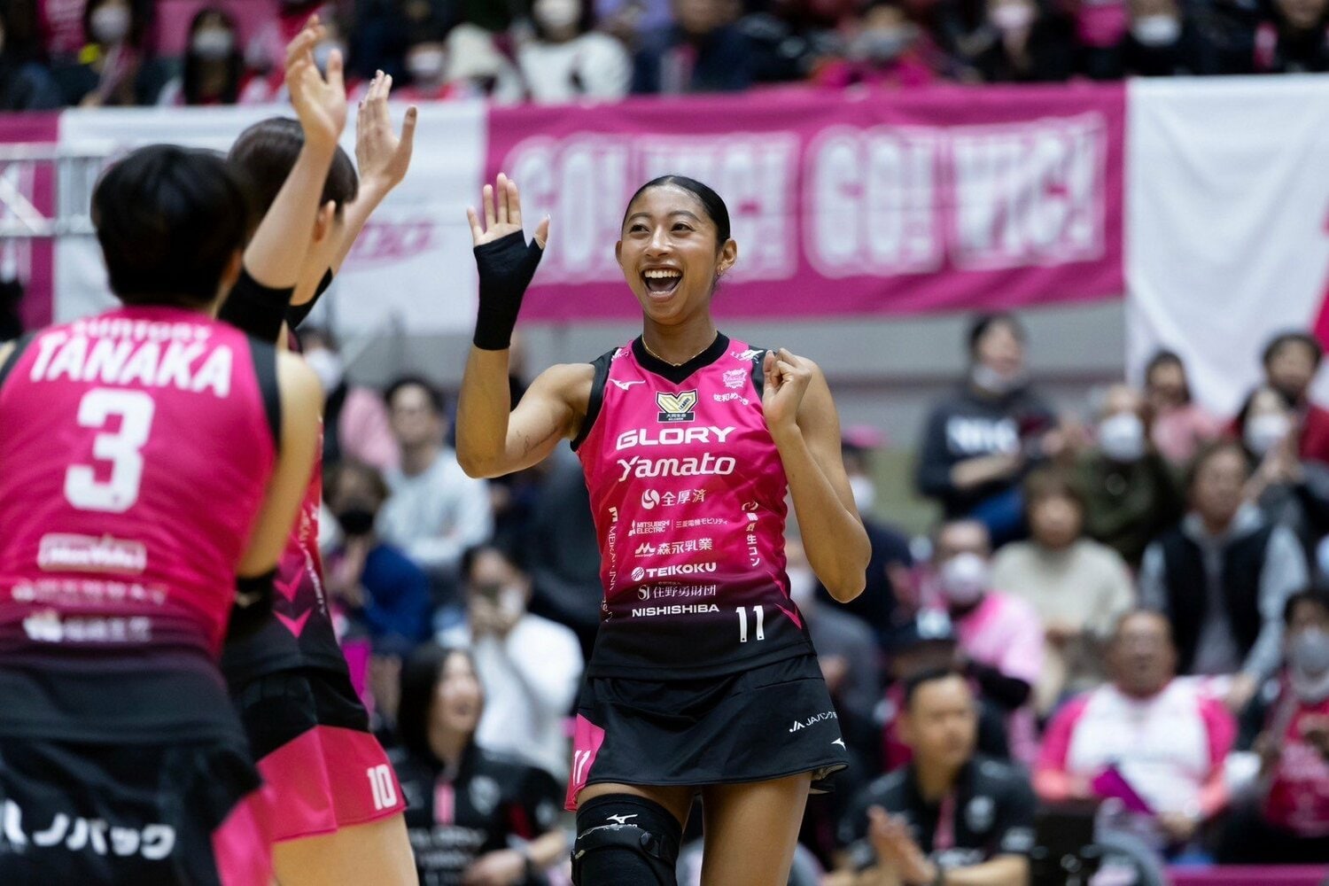 ヴィクトリーナ姫路の宮部藍梨　©︎ヴィクトリーナ姫路