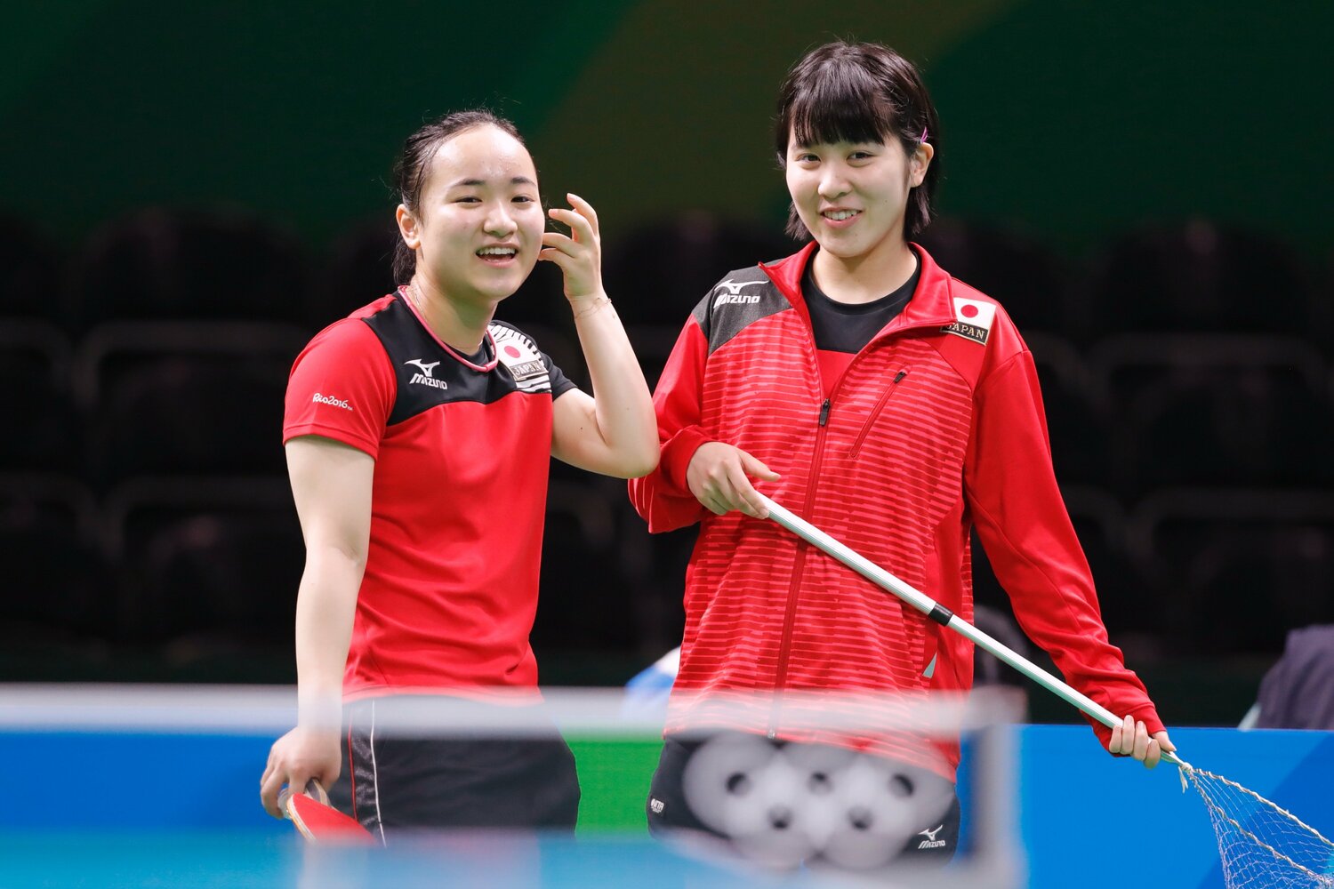 リオ五輪はリザーブ登録だった平野美宇 ©︎AFLO SPORT