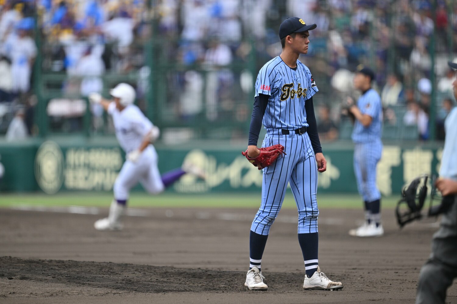 東海大相模の198センチ左腕、藤田琉生　©Hideki Sugiyama