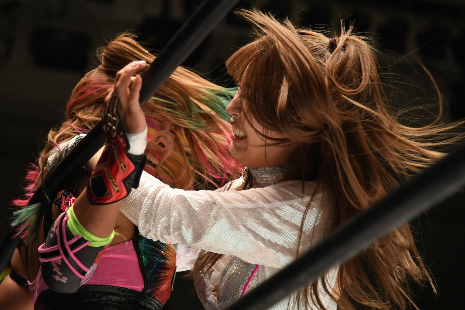 2021年8月13日、スターダム初戦でウナギ・サヤカと対戦