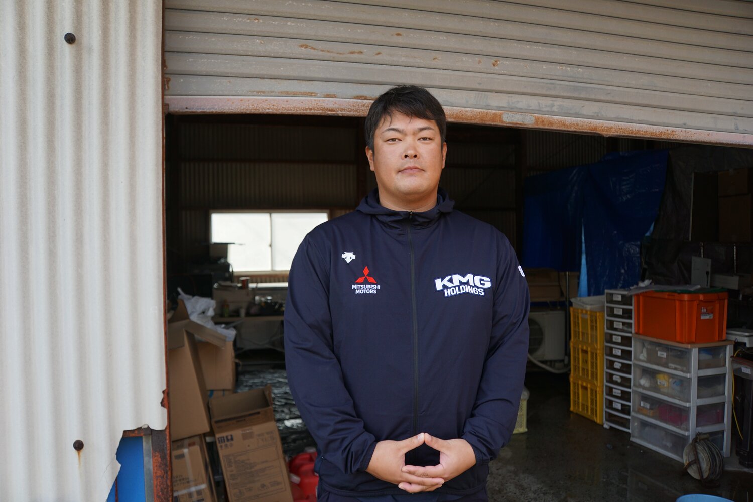 中原大樹さん、32歳。2011〜14年、ソフトバンクでプレーした ©Number Web